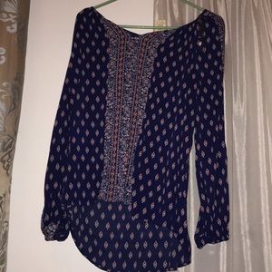 Patterned blouse